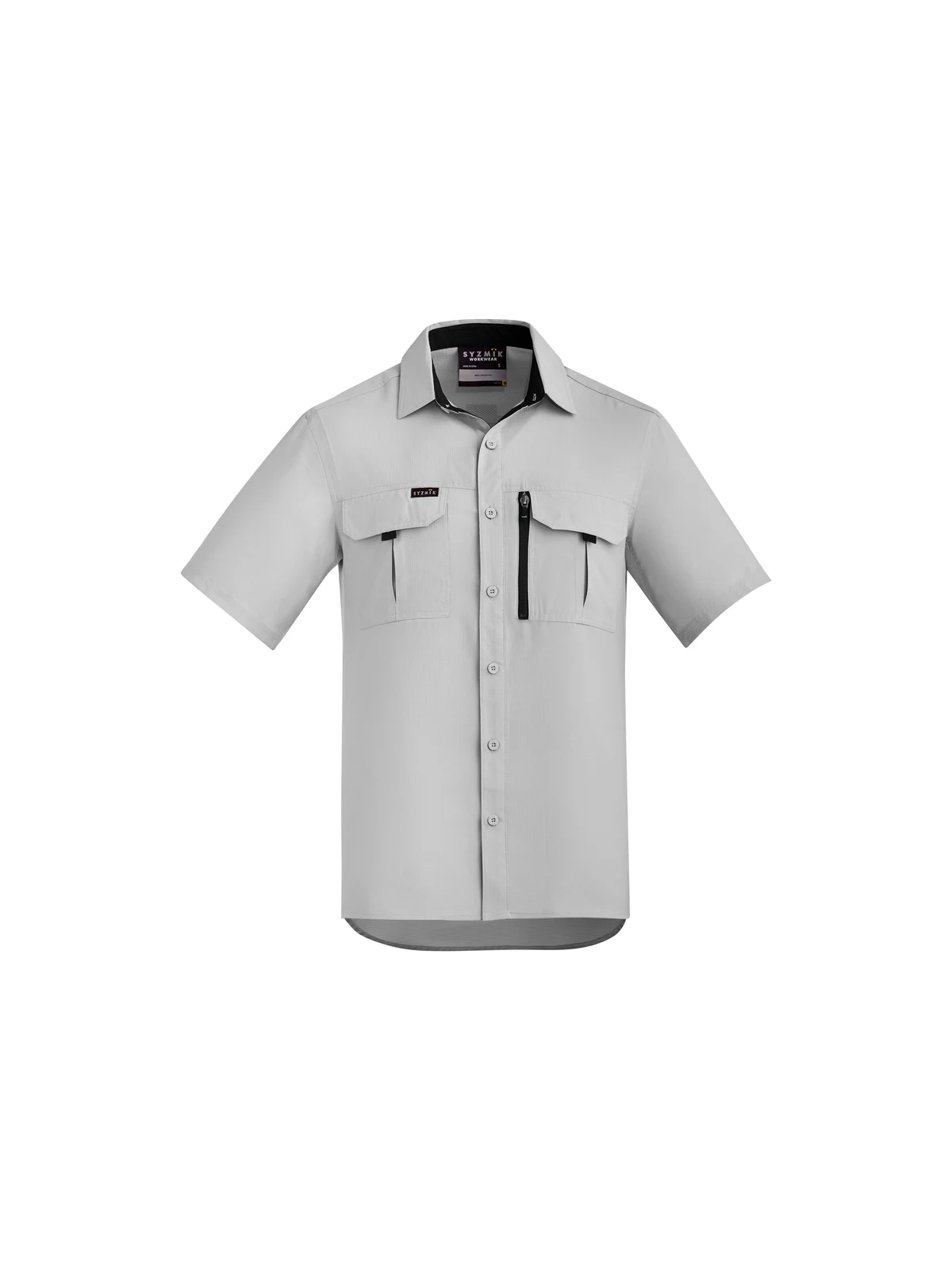 Men's Outdoor S/S Shirt in Stone – front view