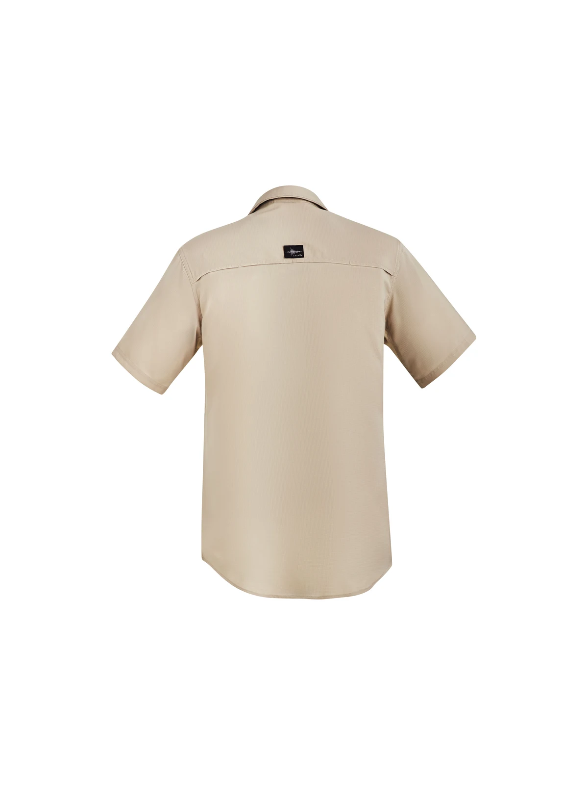 Men's Outdoor S/S Shirt in Sand – back view