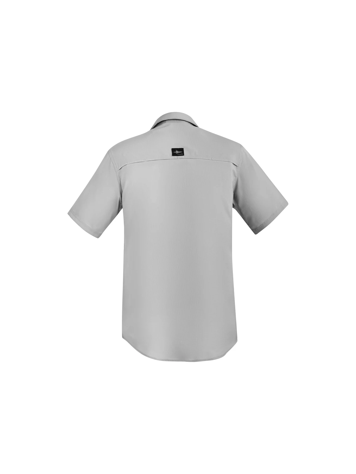 Men's Outdoor S/S Shirt in Stone – back view