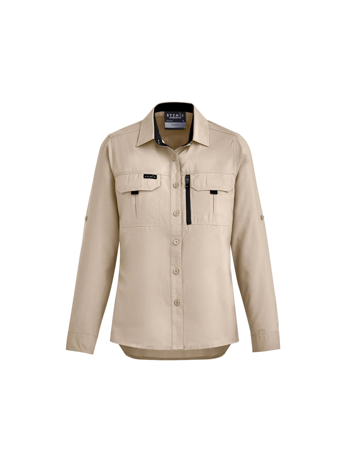 Women's Outdoor Long Sleeve Shirt in Sand – front view