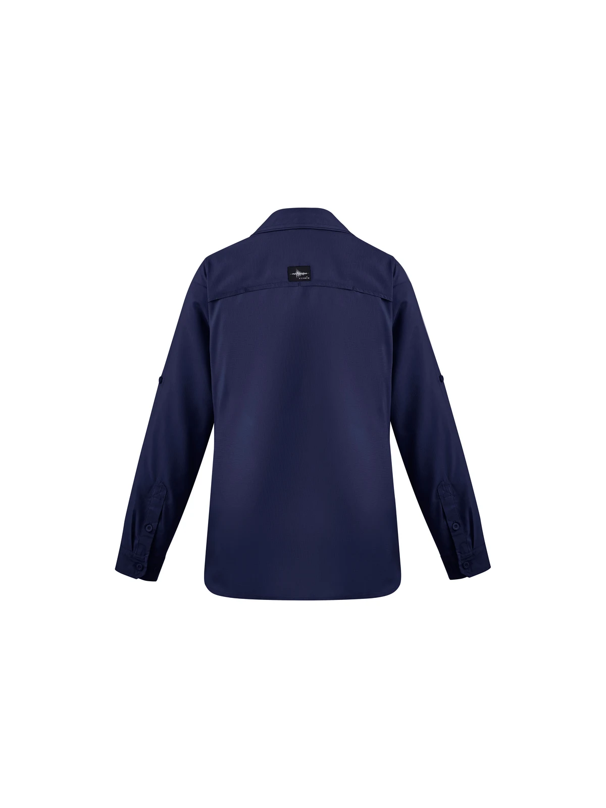 Women's Outdoor Long Sleeve Shirt in Navy – back view