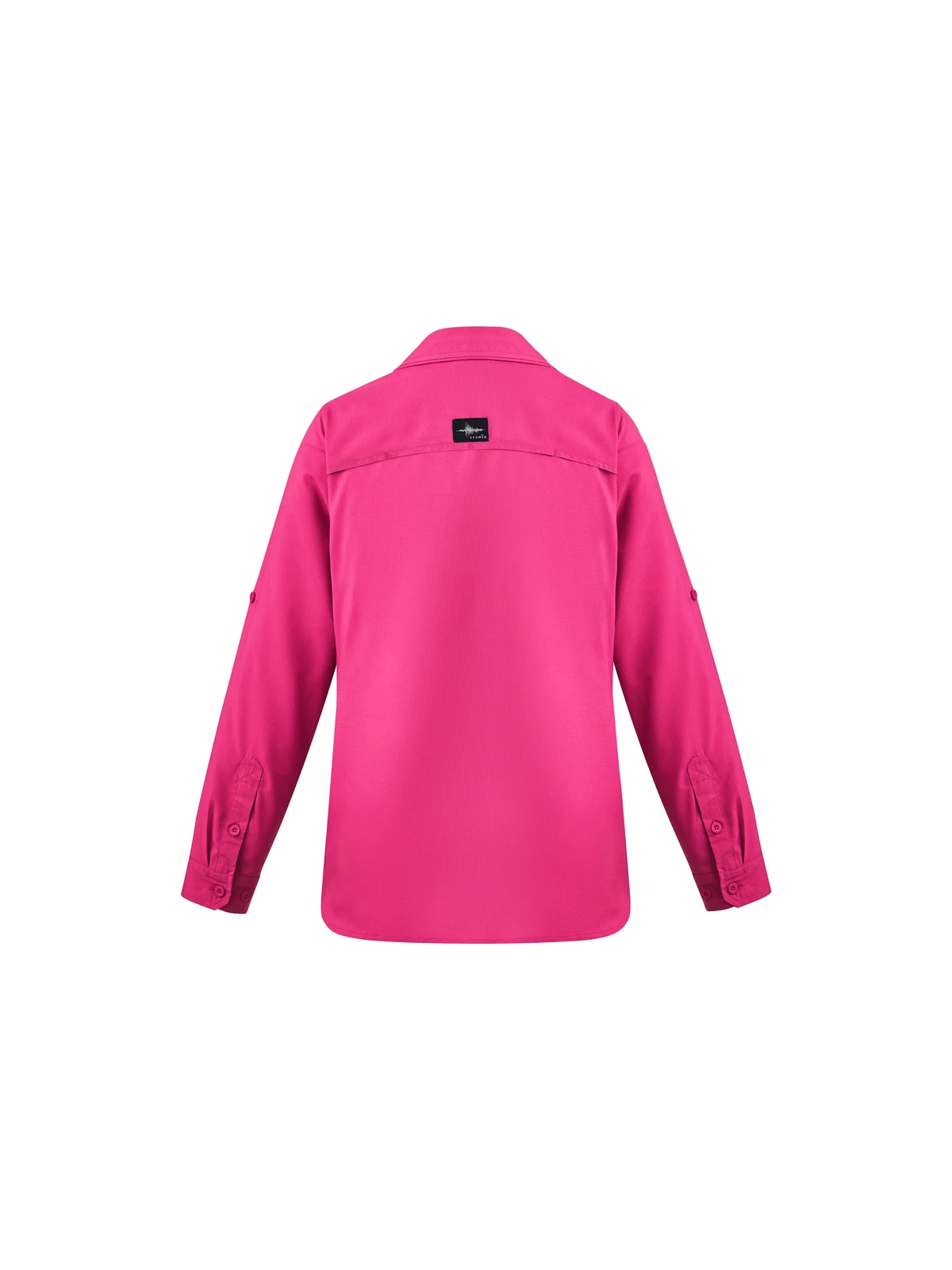 Women's Outdoor Long Sleeve Shirt in Pink – back view