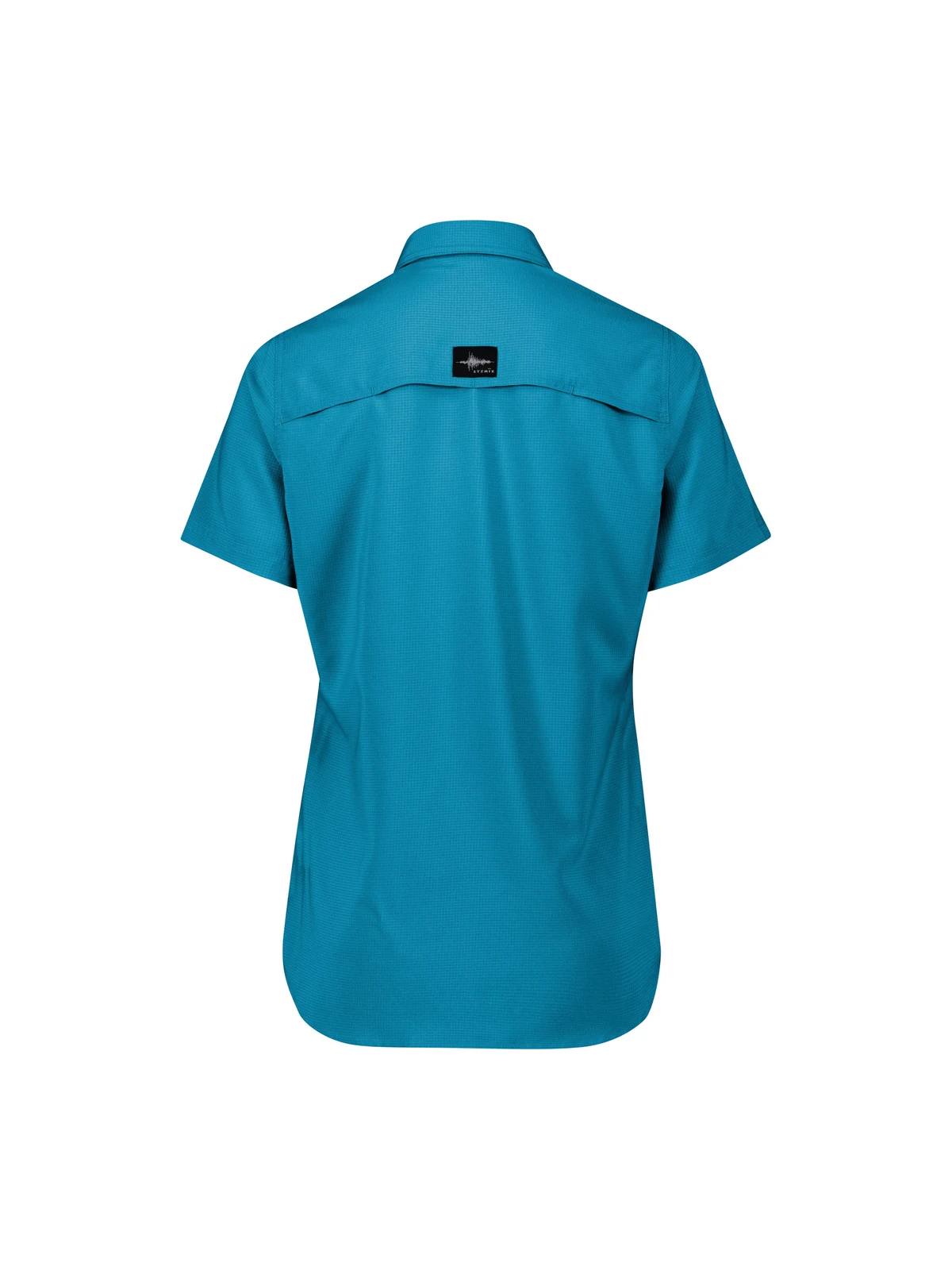 Women's Outdoor Short Sleeve Shirt in Diesel – back view