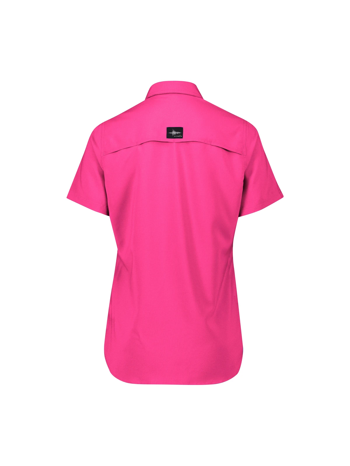 Women's Outdoor Short Sleeve Shirt in Pink – back view