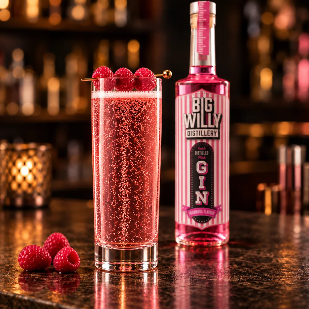 Raspberry Gin Fizz Recipe