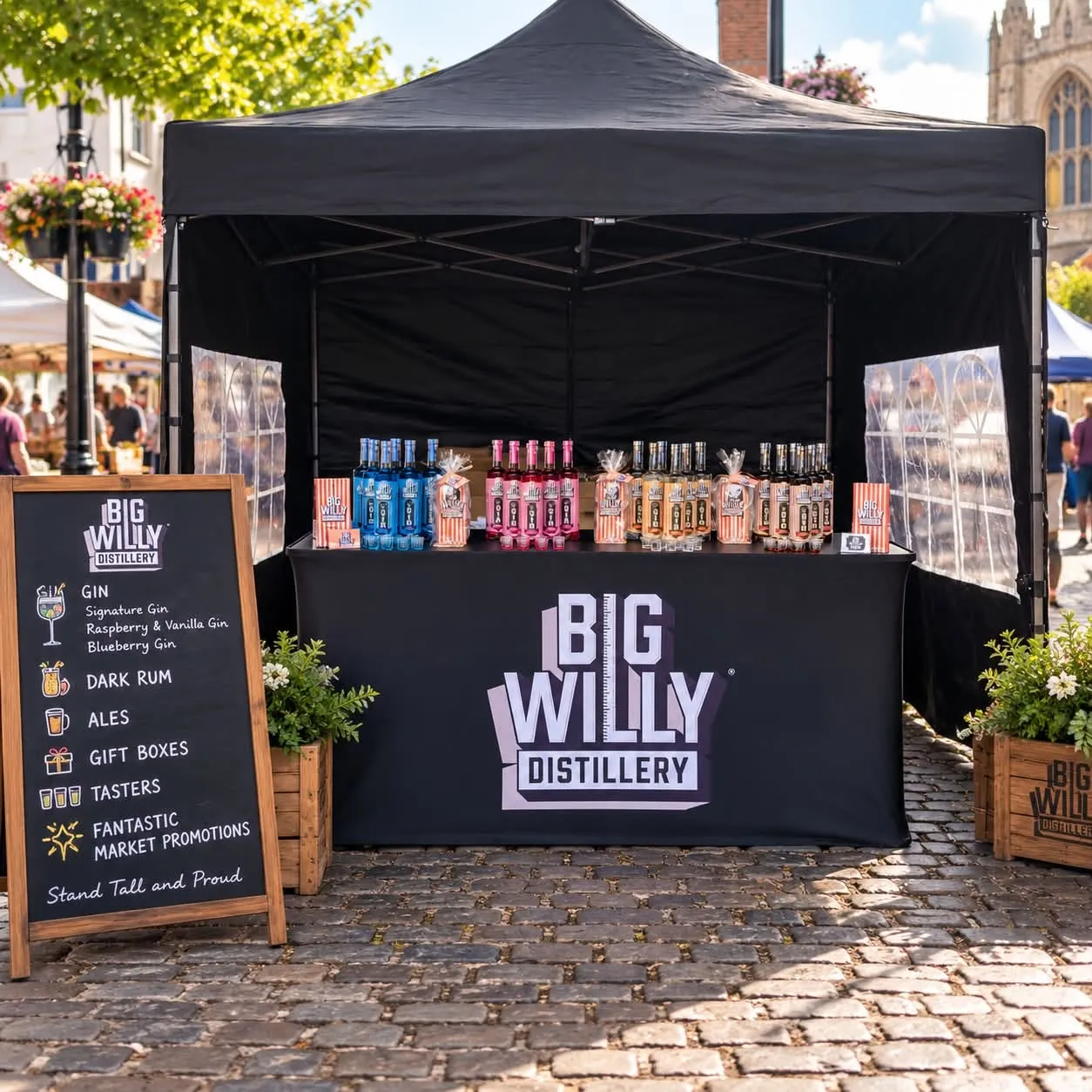 Big Willy Distillery Is Coming to Selby Farmers Market