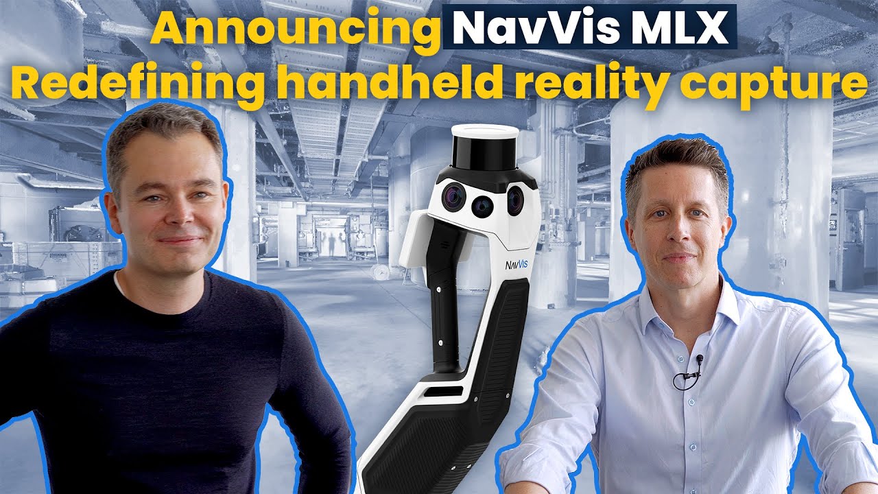 Announcing NavVis MLX - Redefining handheld reality capture