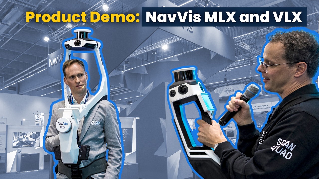 Product Demo: NavVis MLX and NavVis VLX live at Intergeo 2025