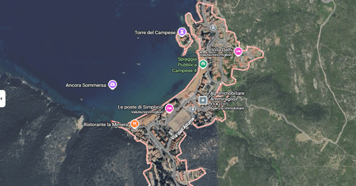 Property Location on a Map