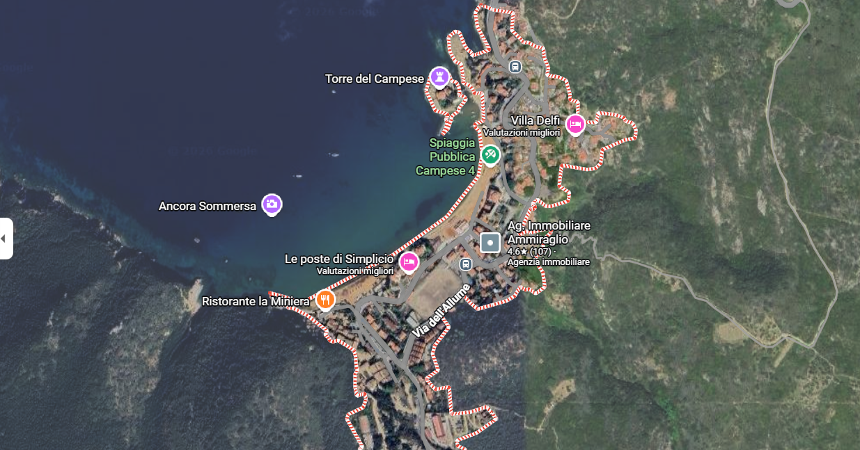 Property Location on a Map