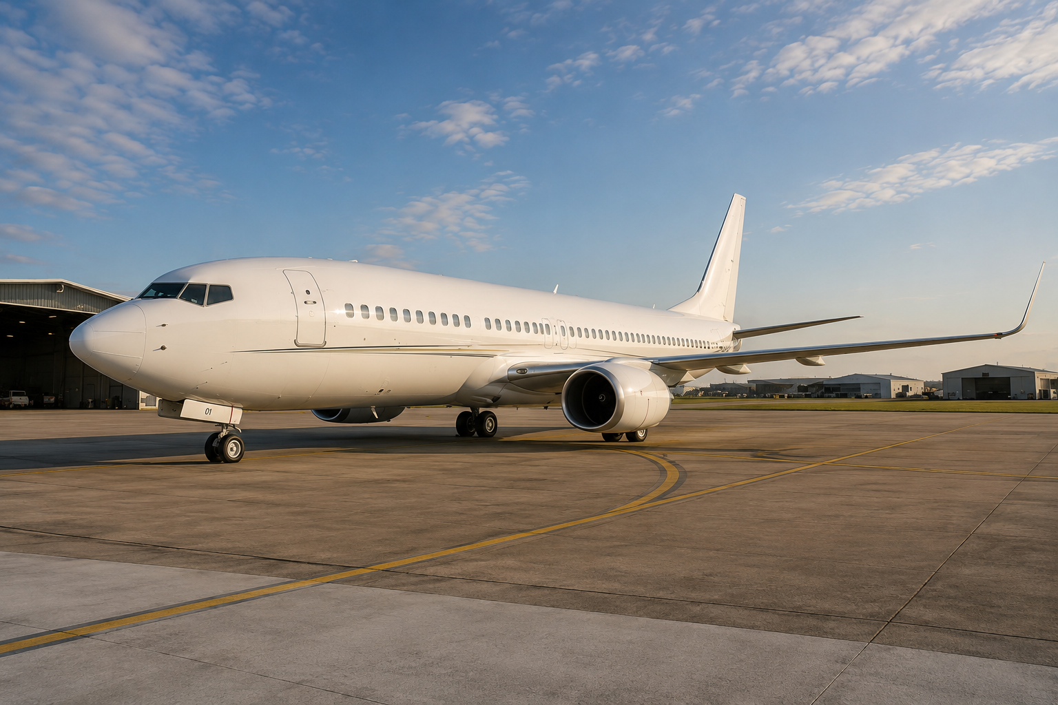 VIP airliner interior used for corporate meetings and incentive group travel
