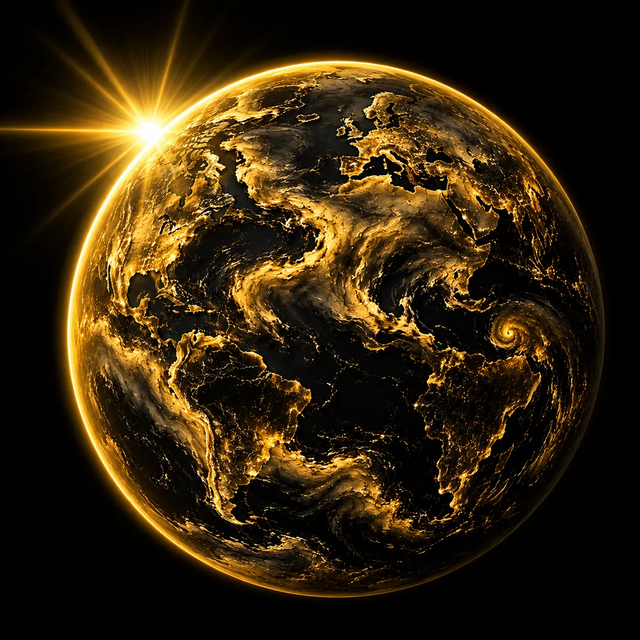 Planet Earth illustration
