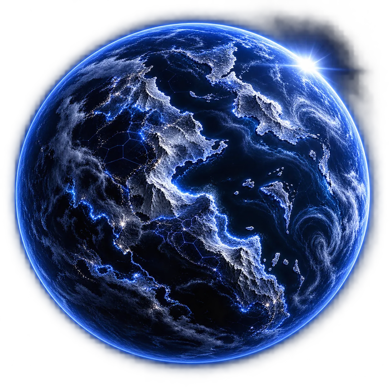 Planet Earth illustration