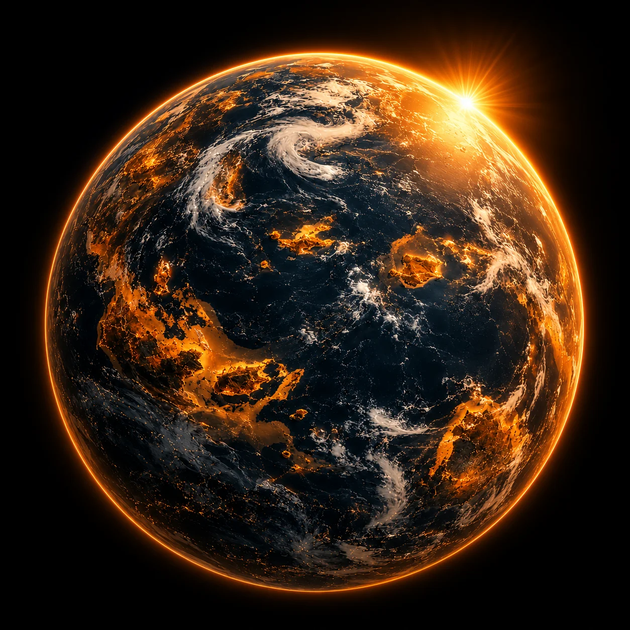 Planet Earth illustration