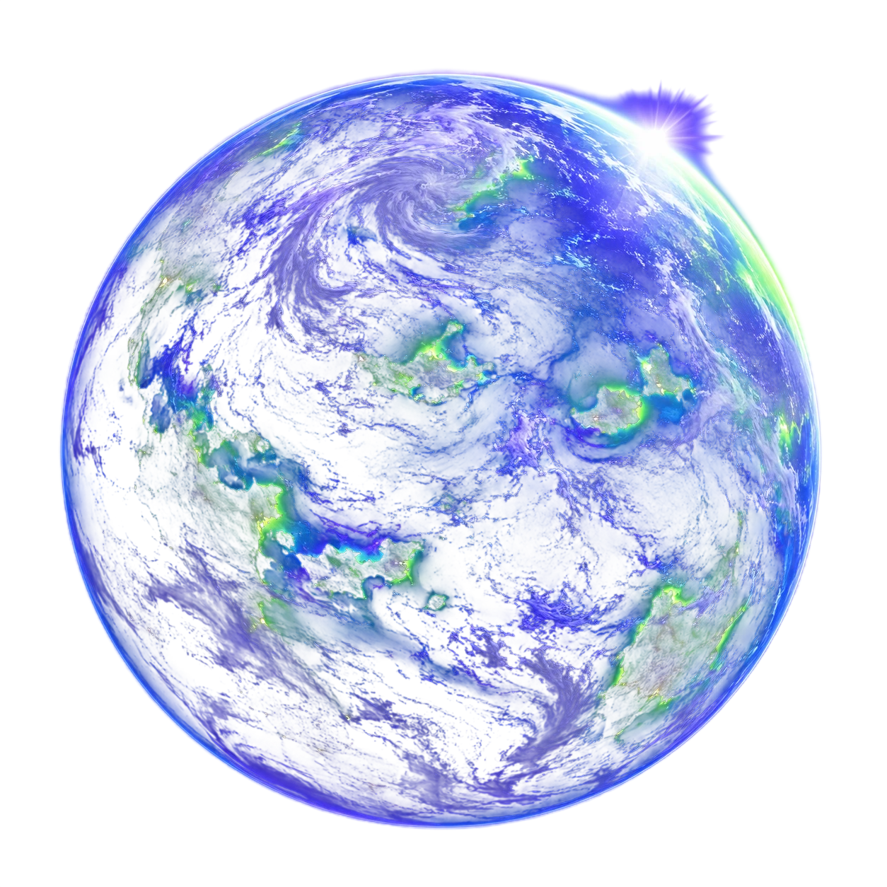 Planet Earth illustration