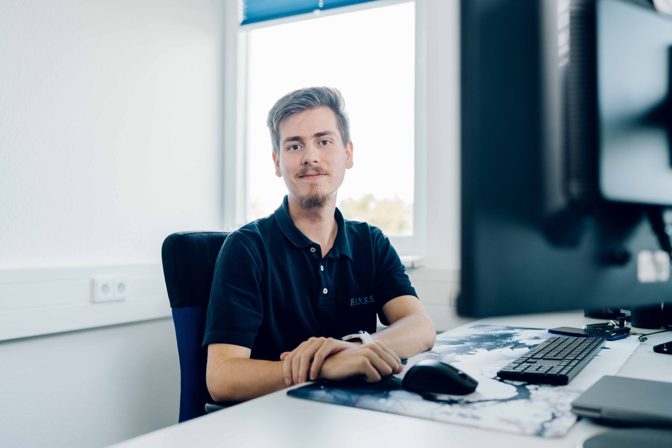 Technischer Arbeitsplatz bei B.I.N.S.S. in Erfurt