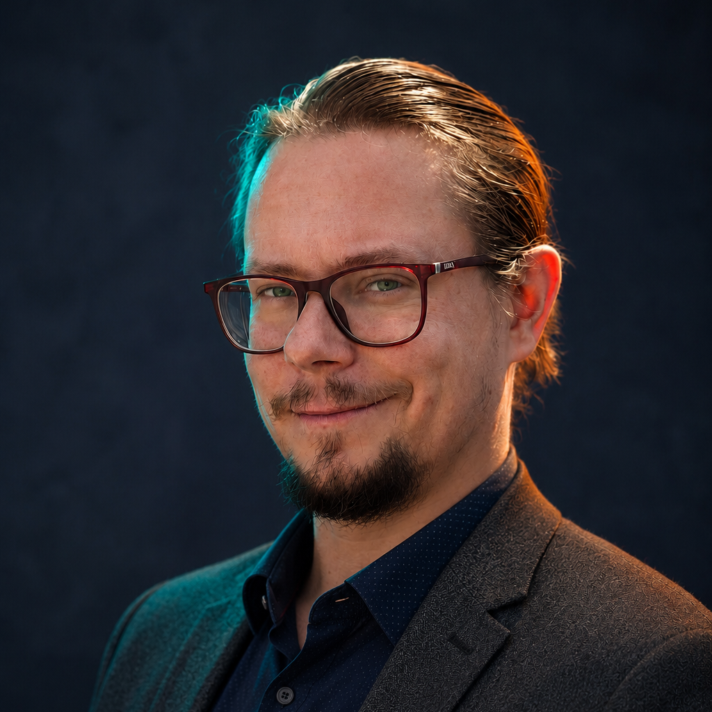 Portrait of Michal (Mike) Checinski, co-founder of Brightline leading client and partner relations