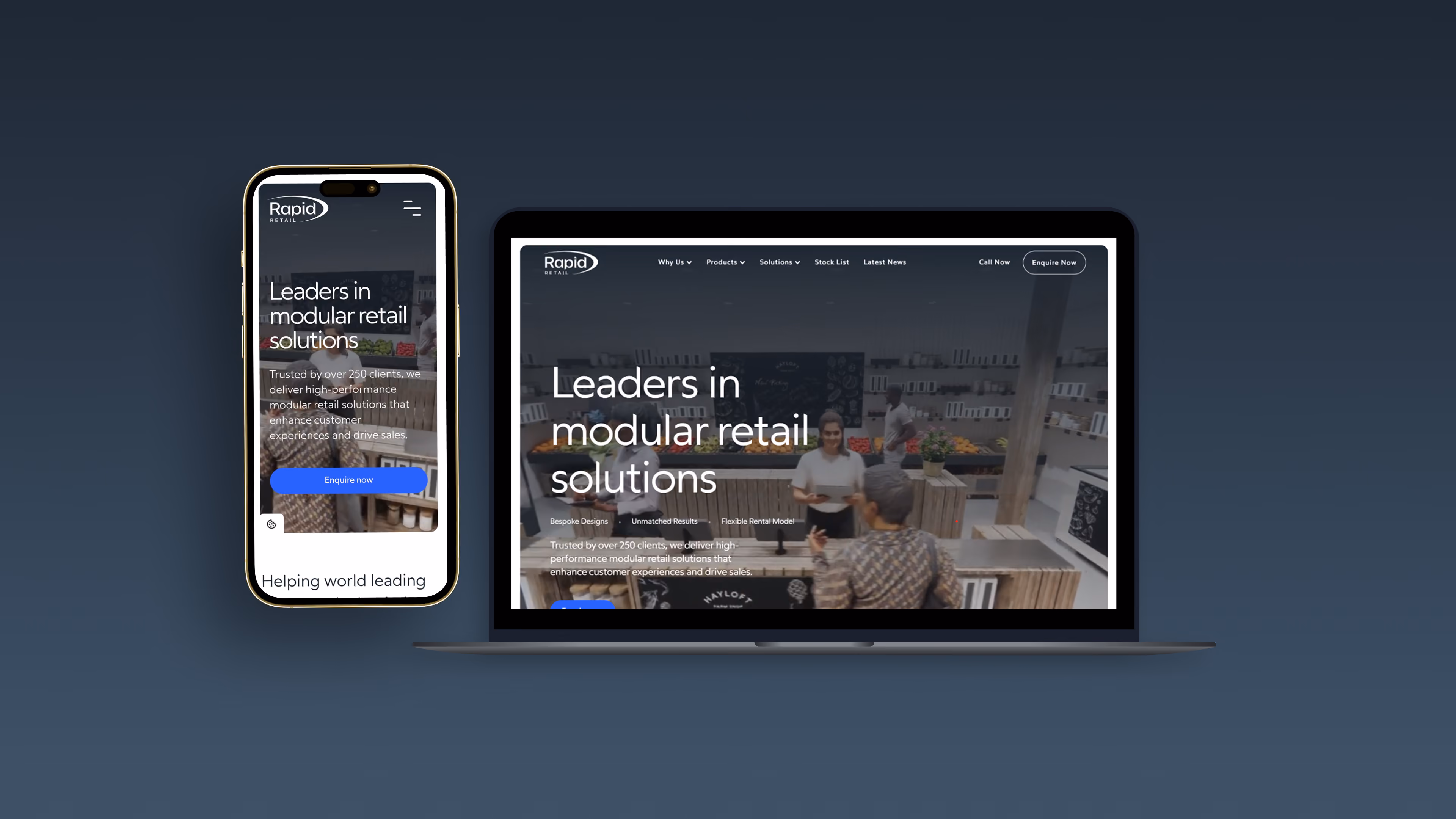 Rapid Retail Website Refinement