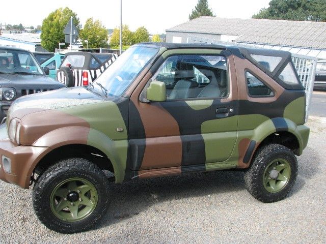 Suzuki Jimny 1.3 Cabrio 4WD Camouflage "Höher&Breiter"