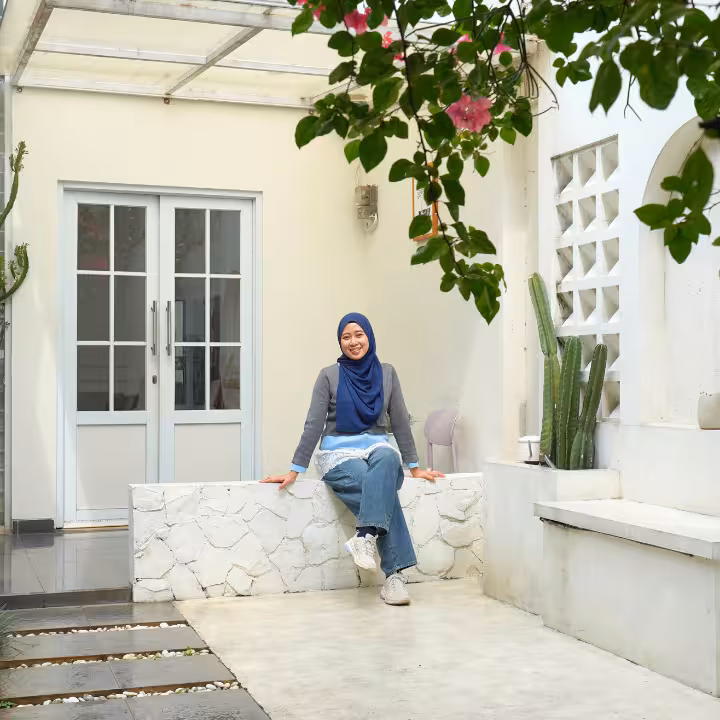 Rumah Lucu 1 Lantai yang Fotogenik