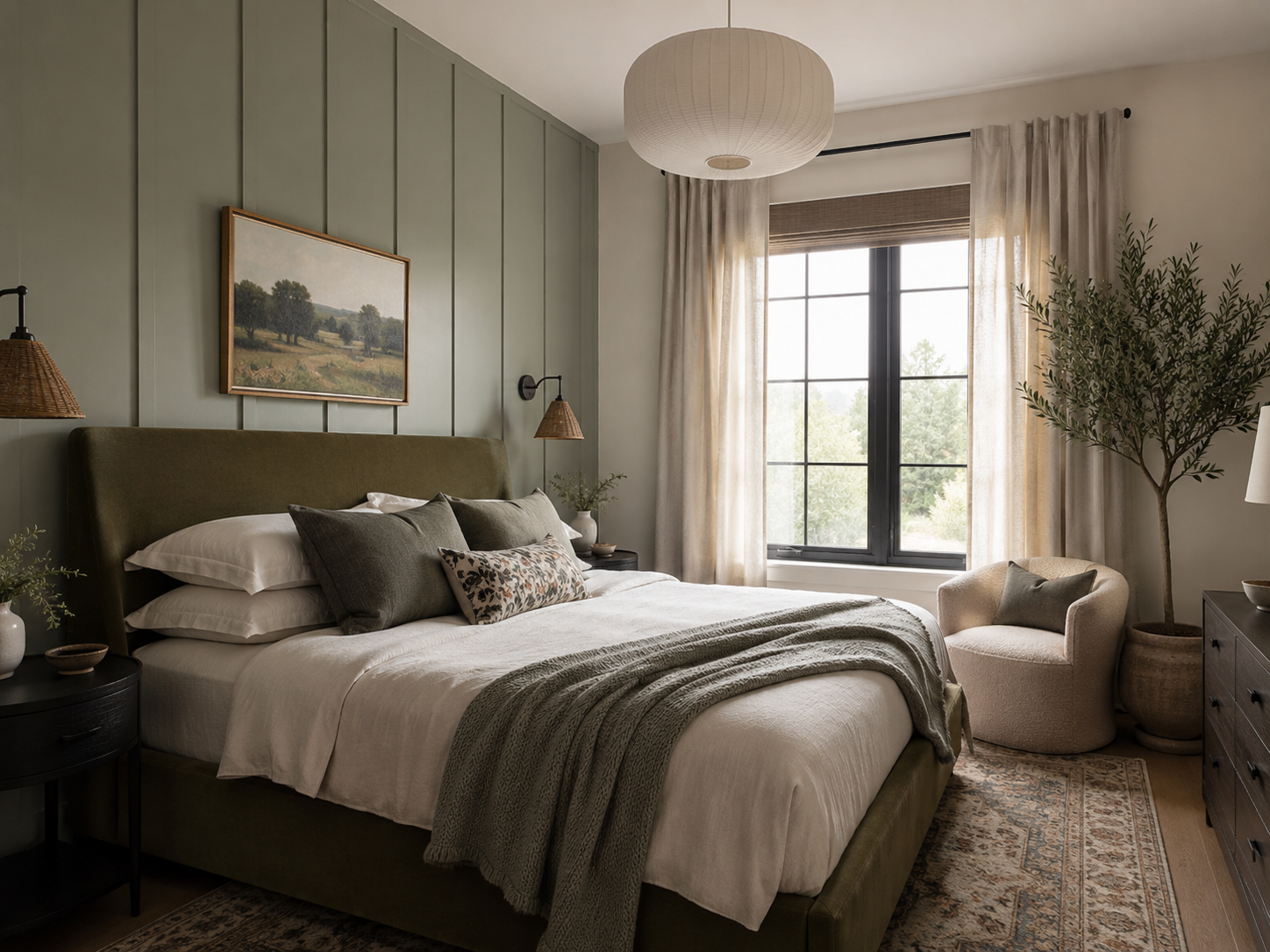 A styled, guest-ready short-term rental interior