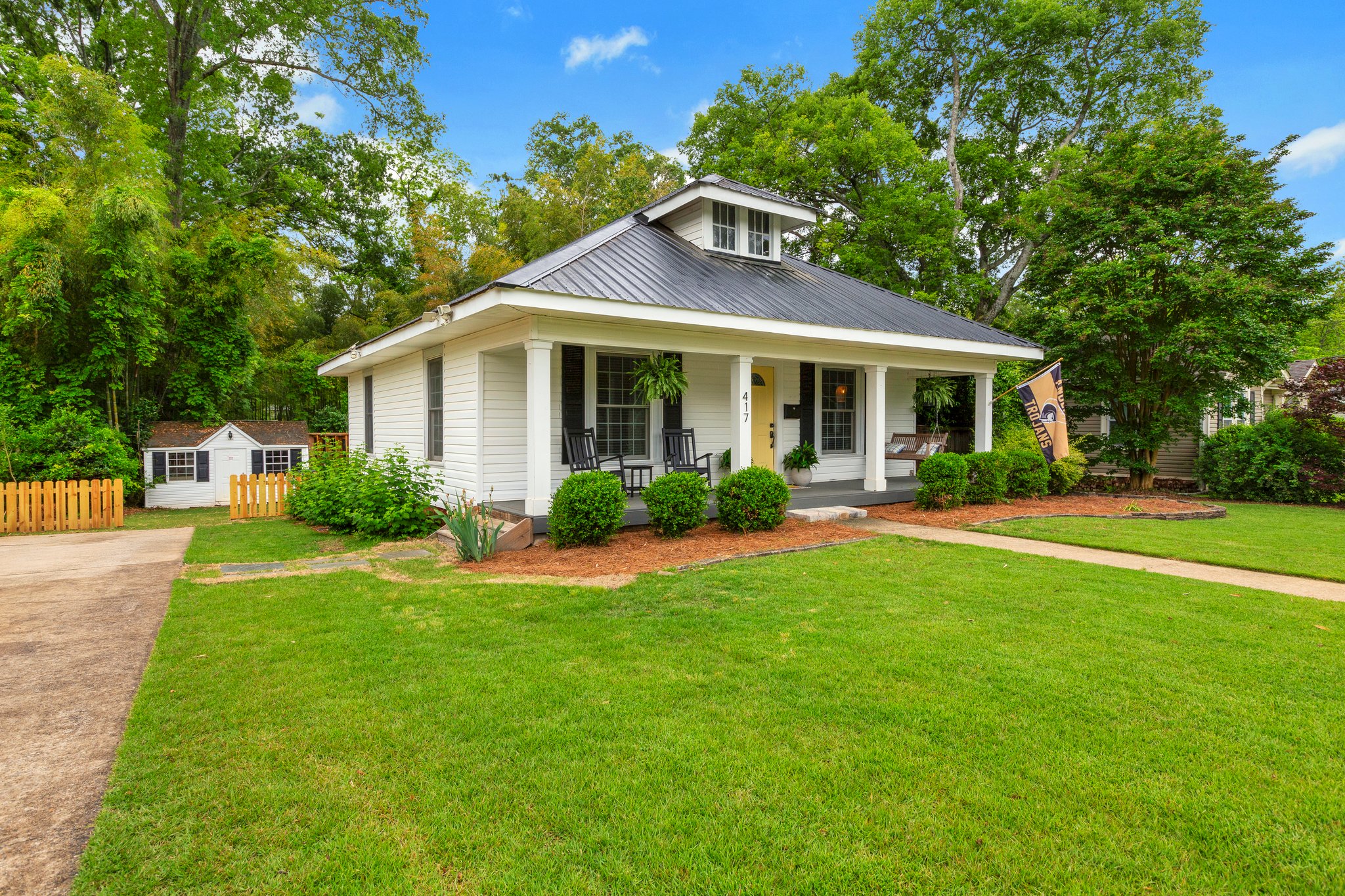 The North House in Anderson, SC with a wraparound porch