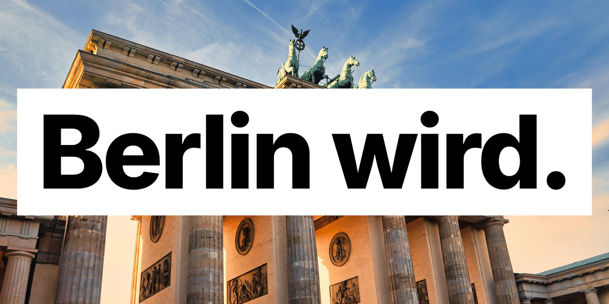 CDU Berlin - Berlin wird.