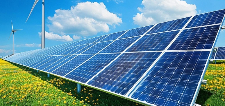 Mediterranean solar farm