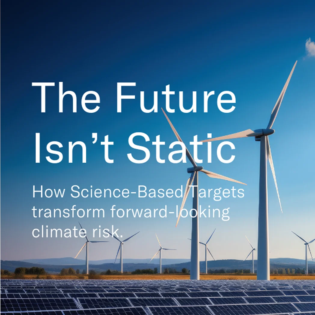 Cover of The future isn't static white paper