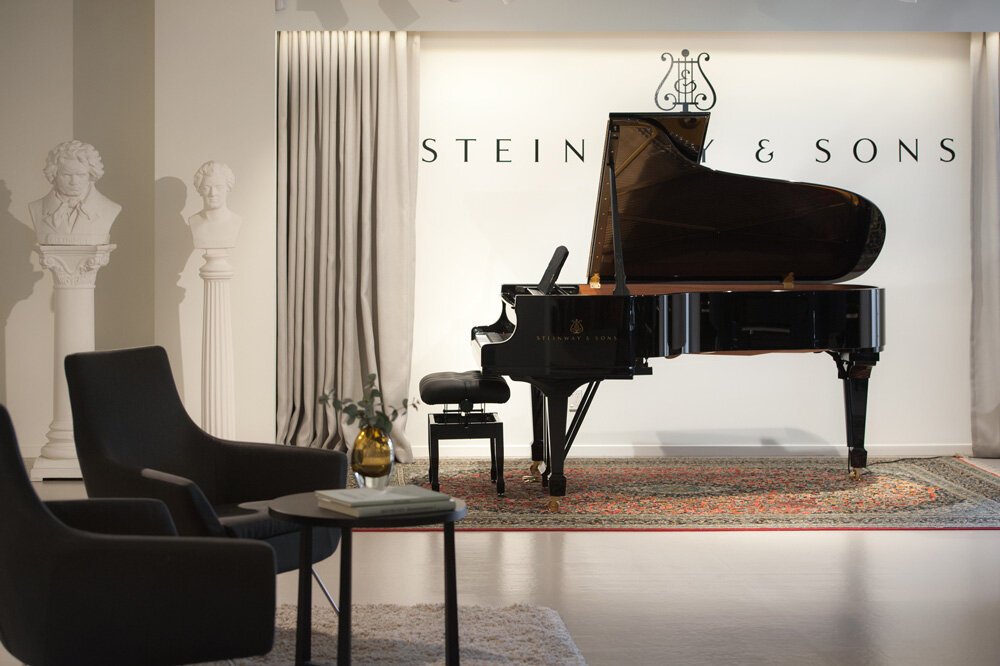 Lewis Eady Steinway NZ Showroom