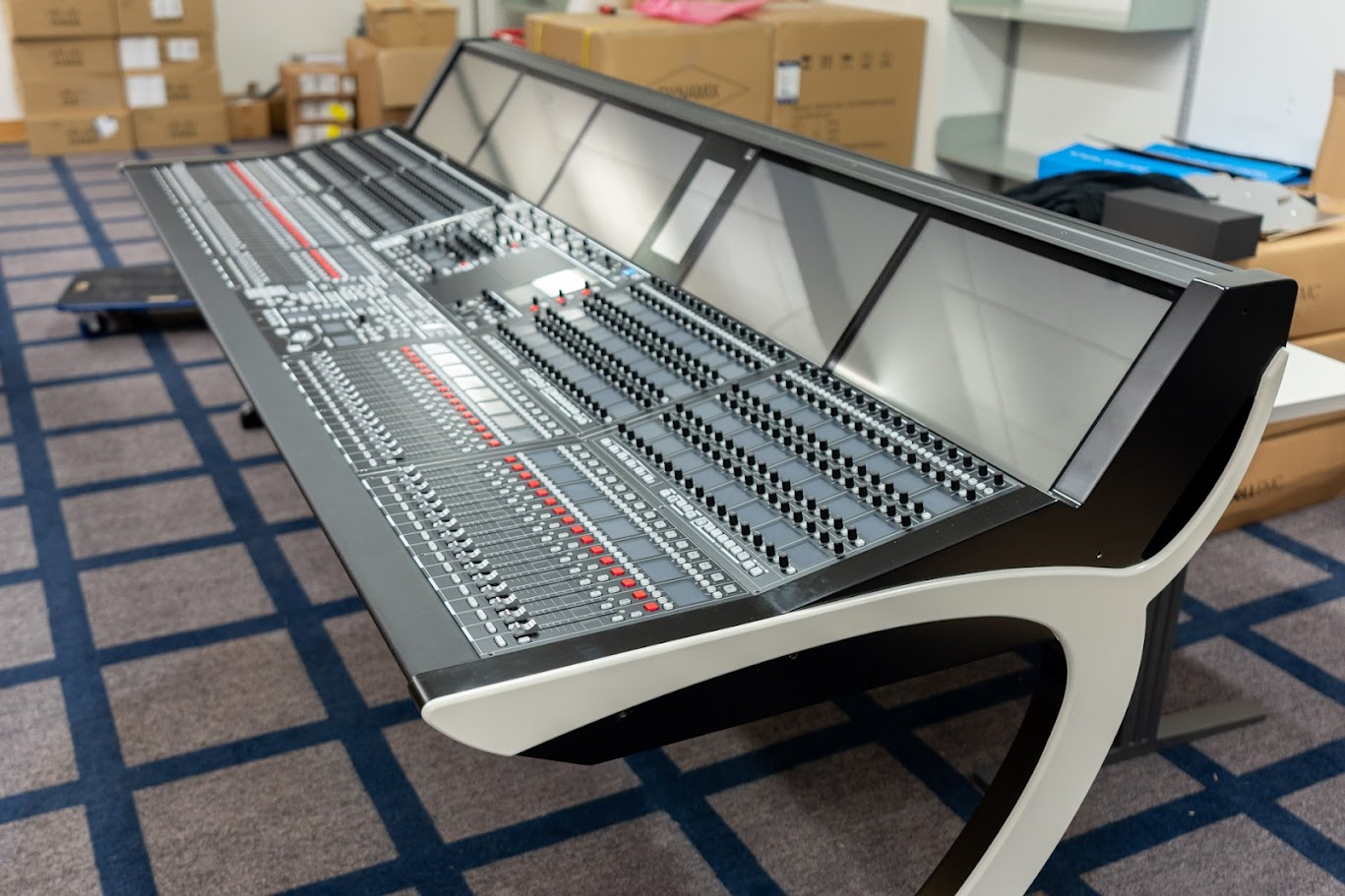 LAWO mc2-96 Grand Production Console at the test facility