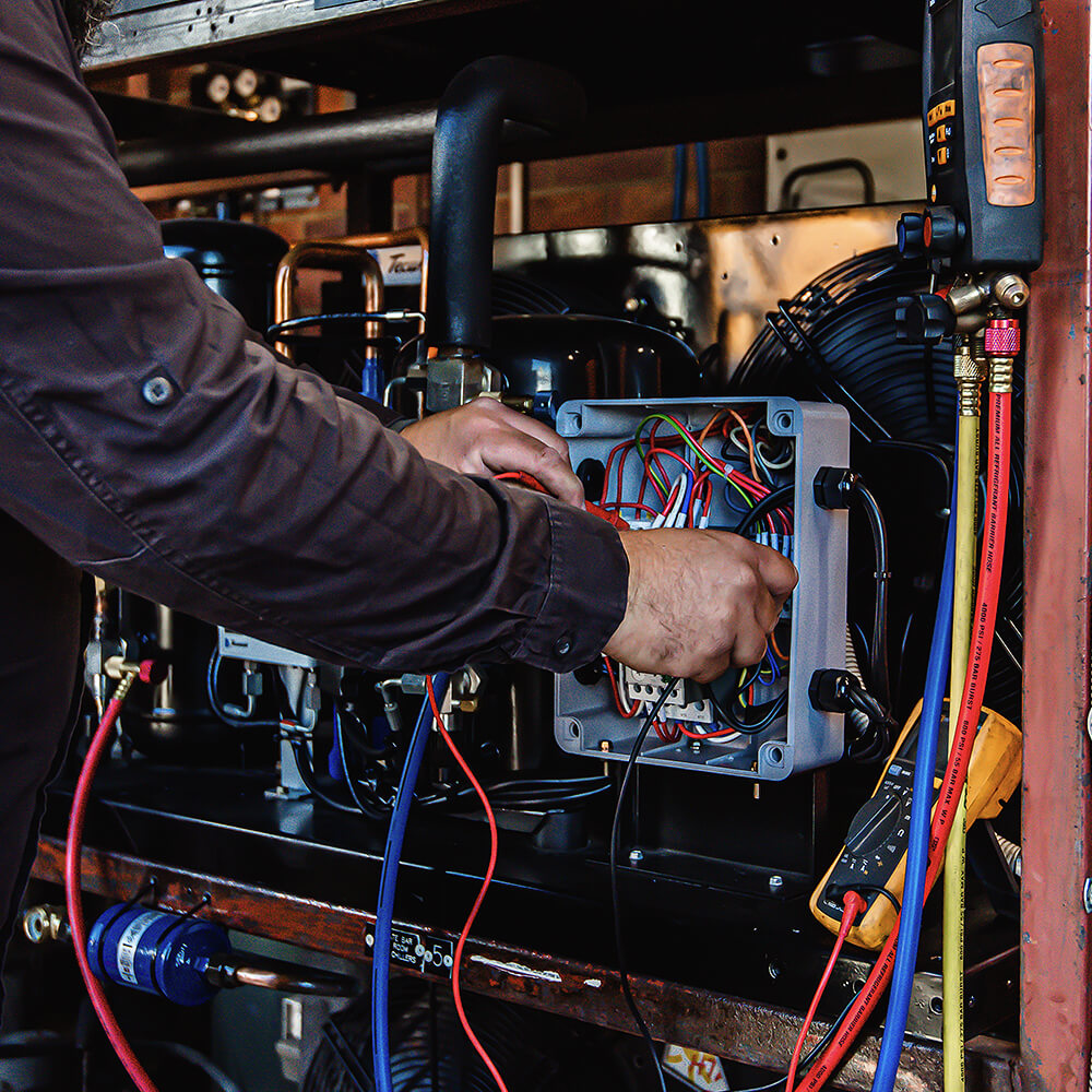 Electrical wires in large installation