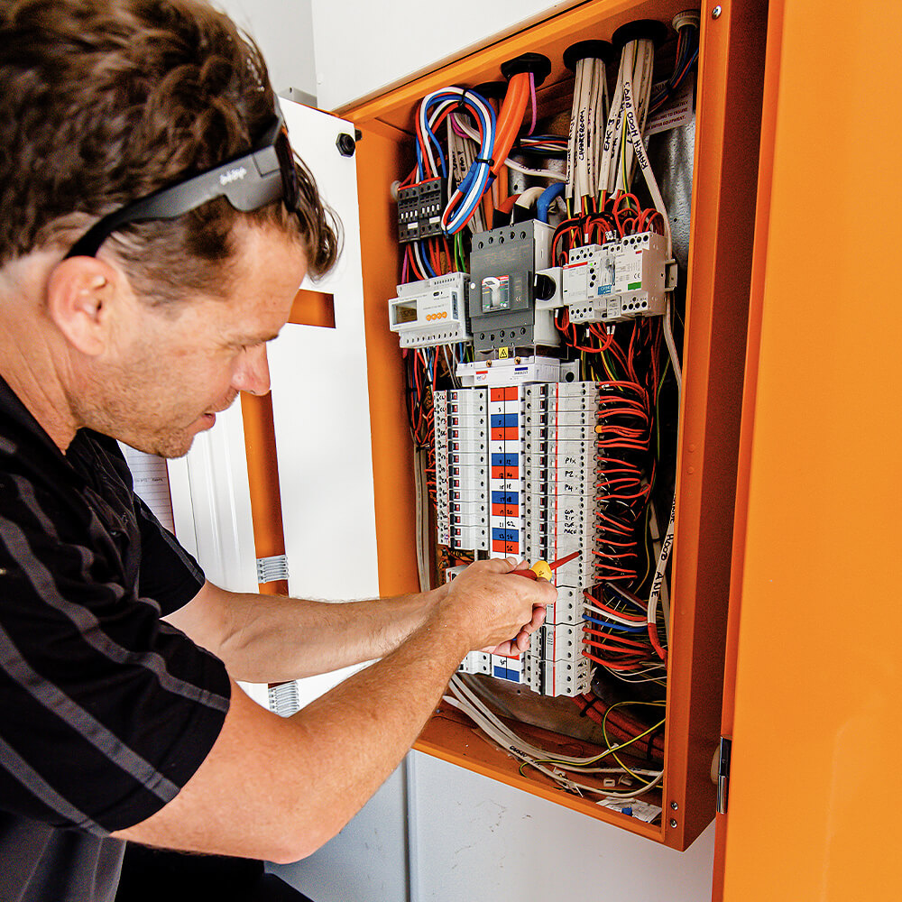 Emergency repairs on electrical box