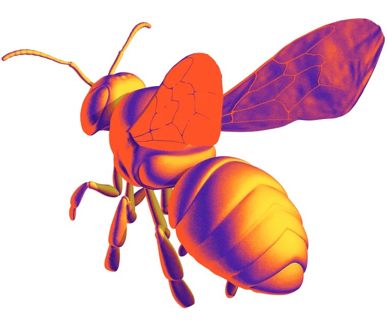 3D bee