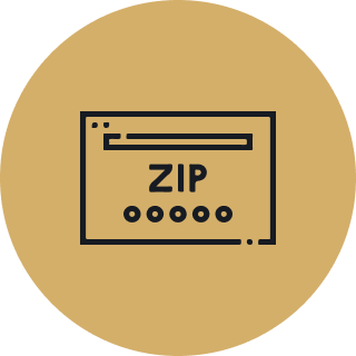 Zip code icon