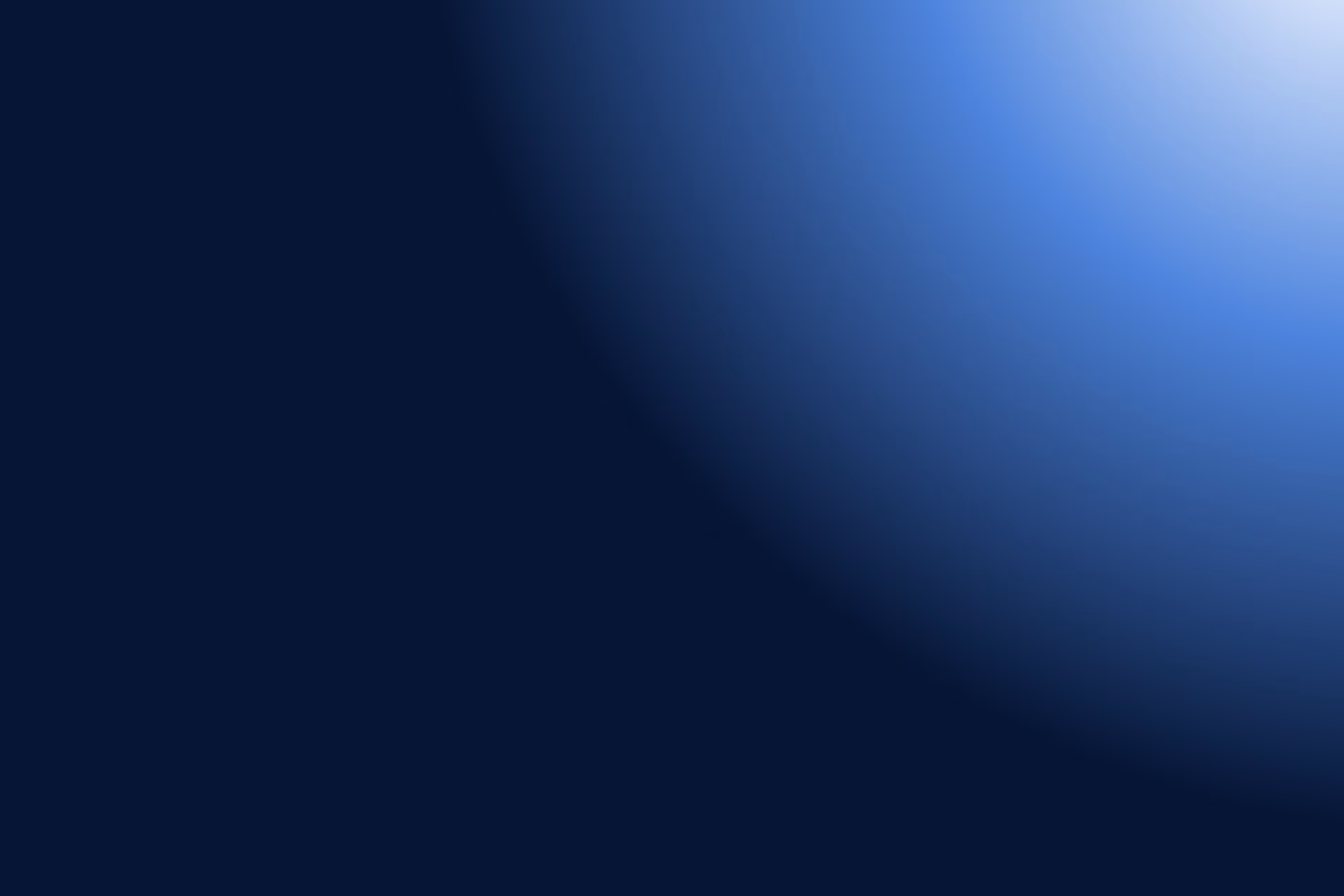Gradient blue abstract background 
