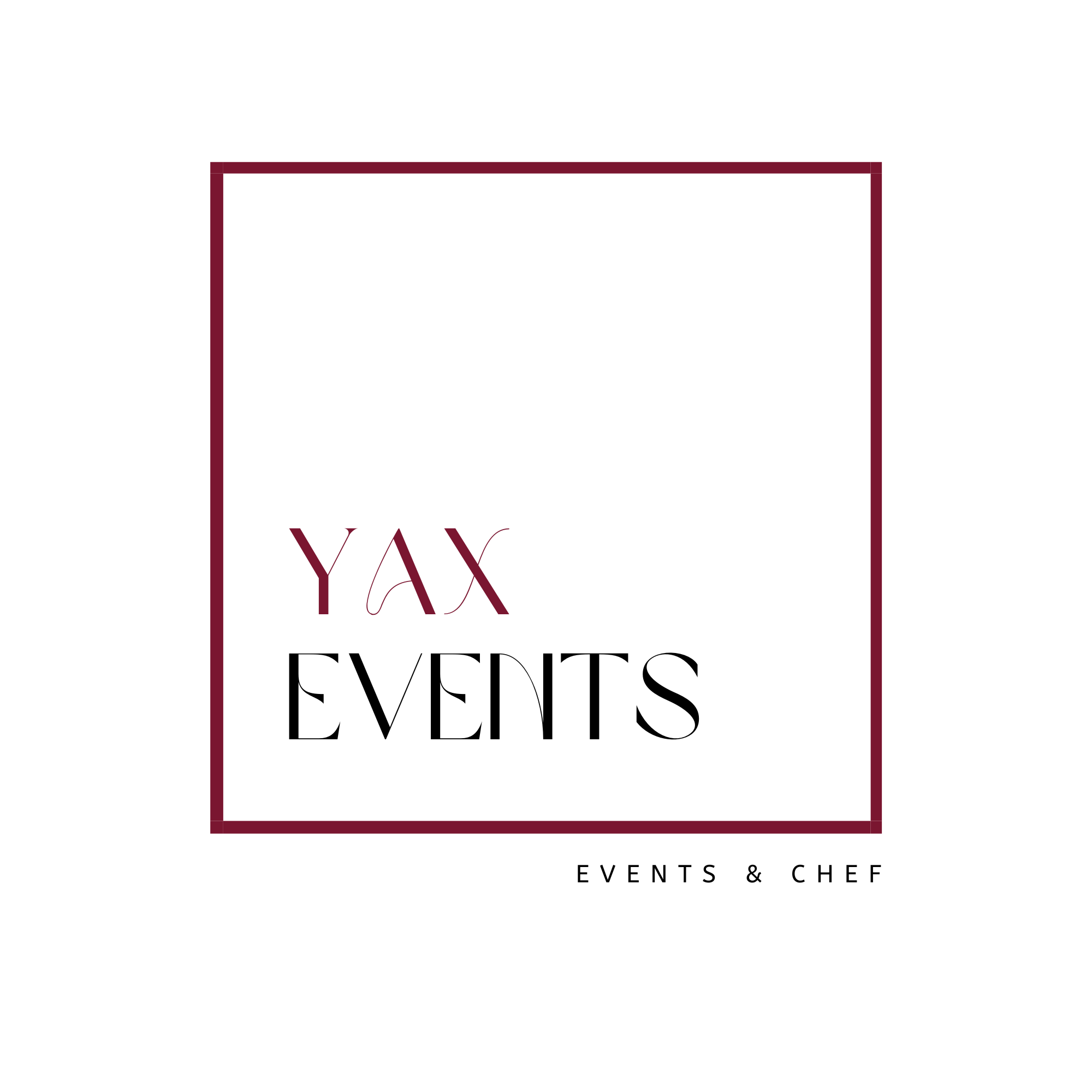 YAX Events, Events & Chef