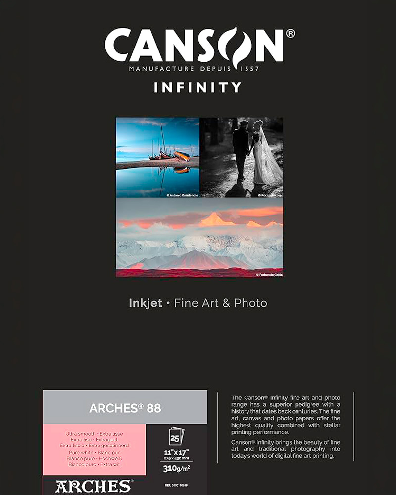 Caja de Canson Infinity ARCHES 88