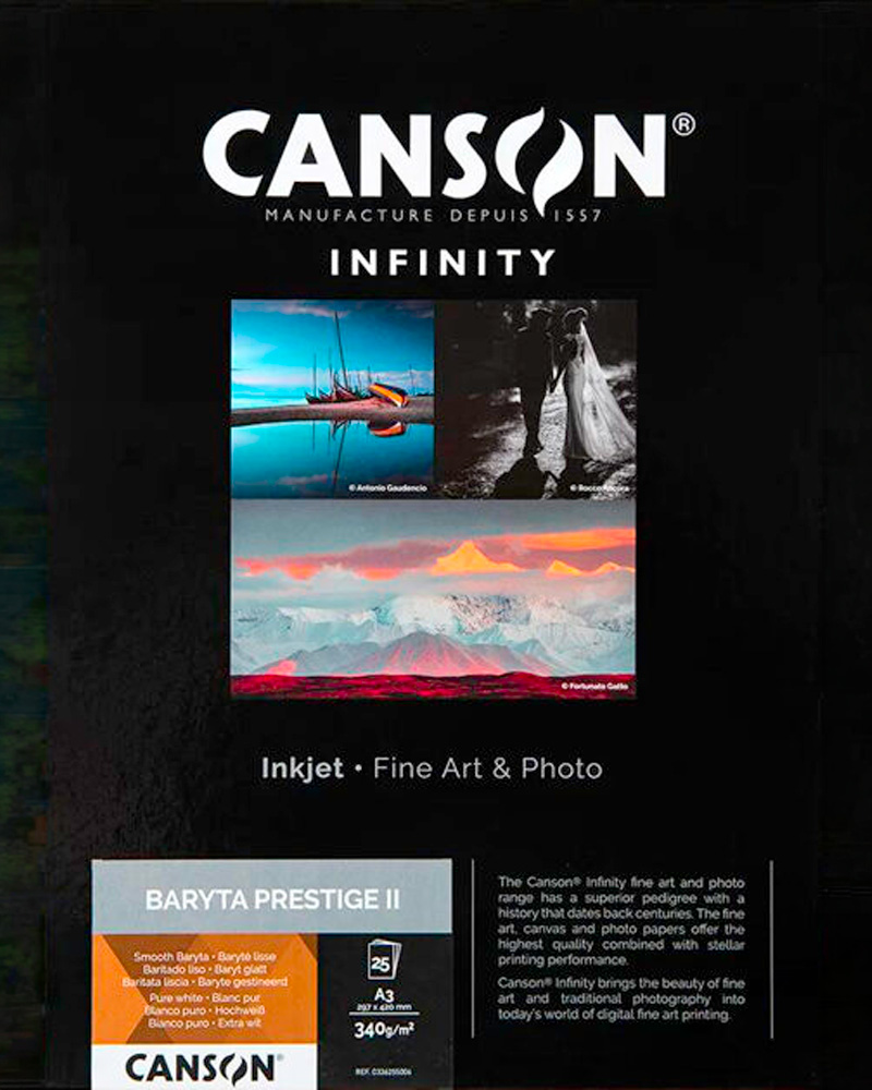 Caja de Canson Infinity Baryta Prestige II