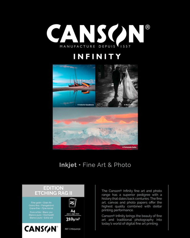 Caja de Canson Infinity Edition Etching Rag II
