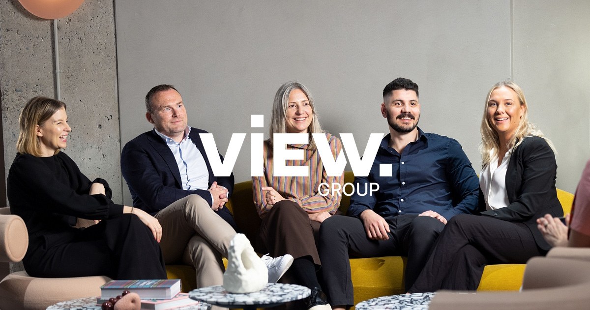 Gruppebilde fra VIEW Groups egen nettside