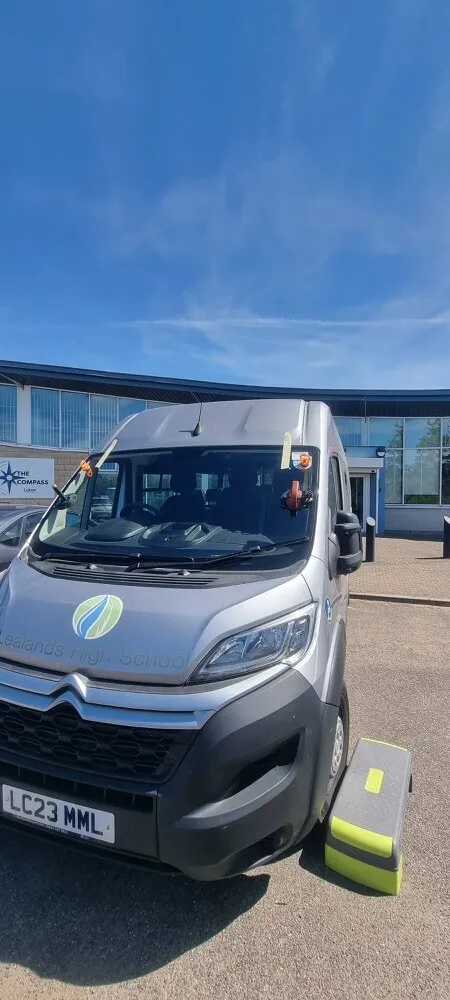 Commercial Van Windscreen Replacement - before