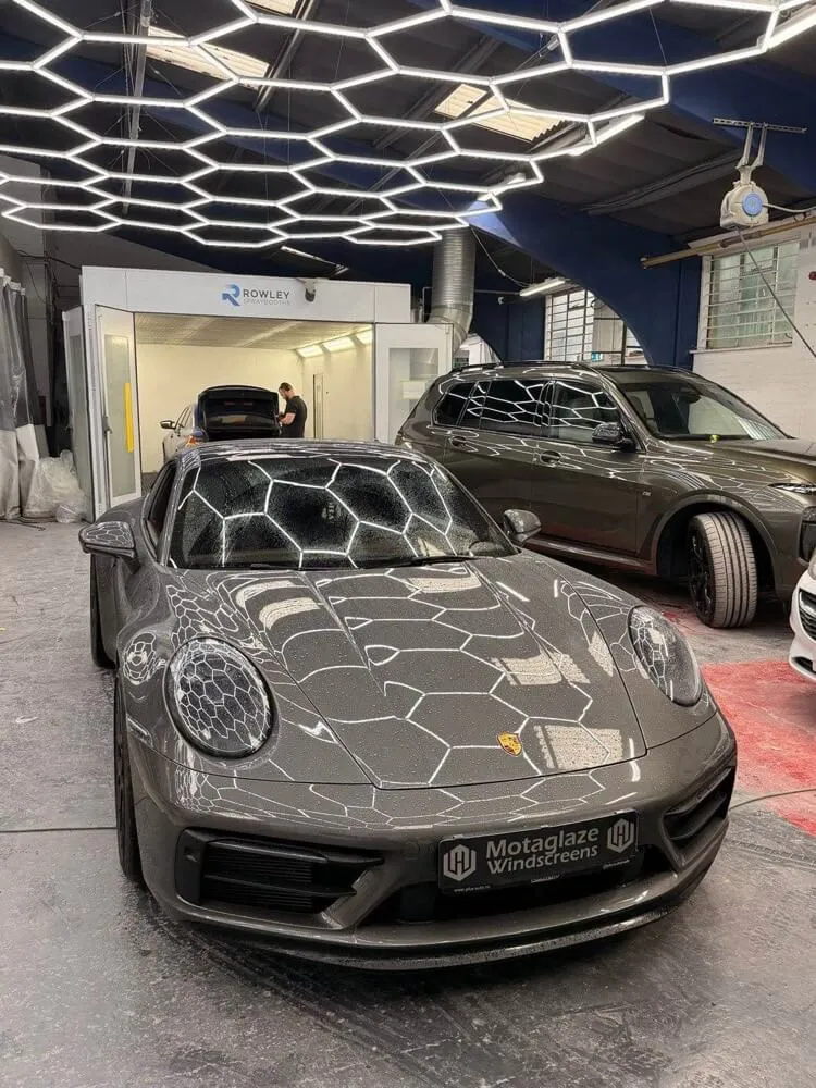 Porsche GTS Windscreen Replacement - after
