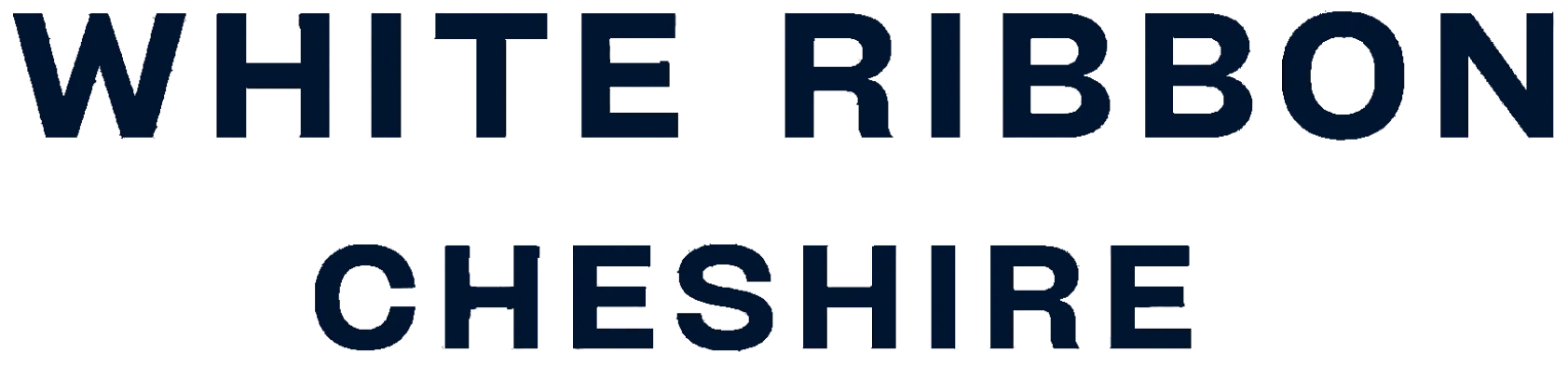 white ribbon logo