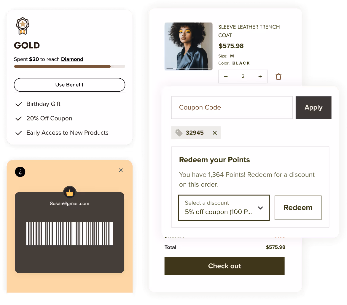 Tailored, rewarding experiences