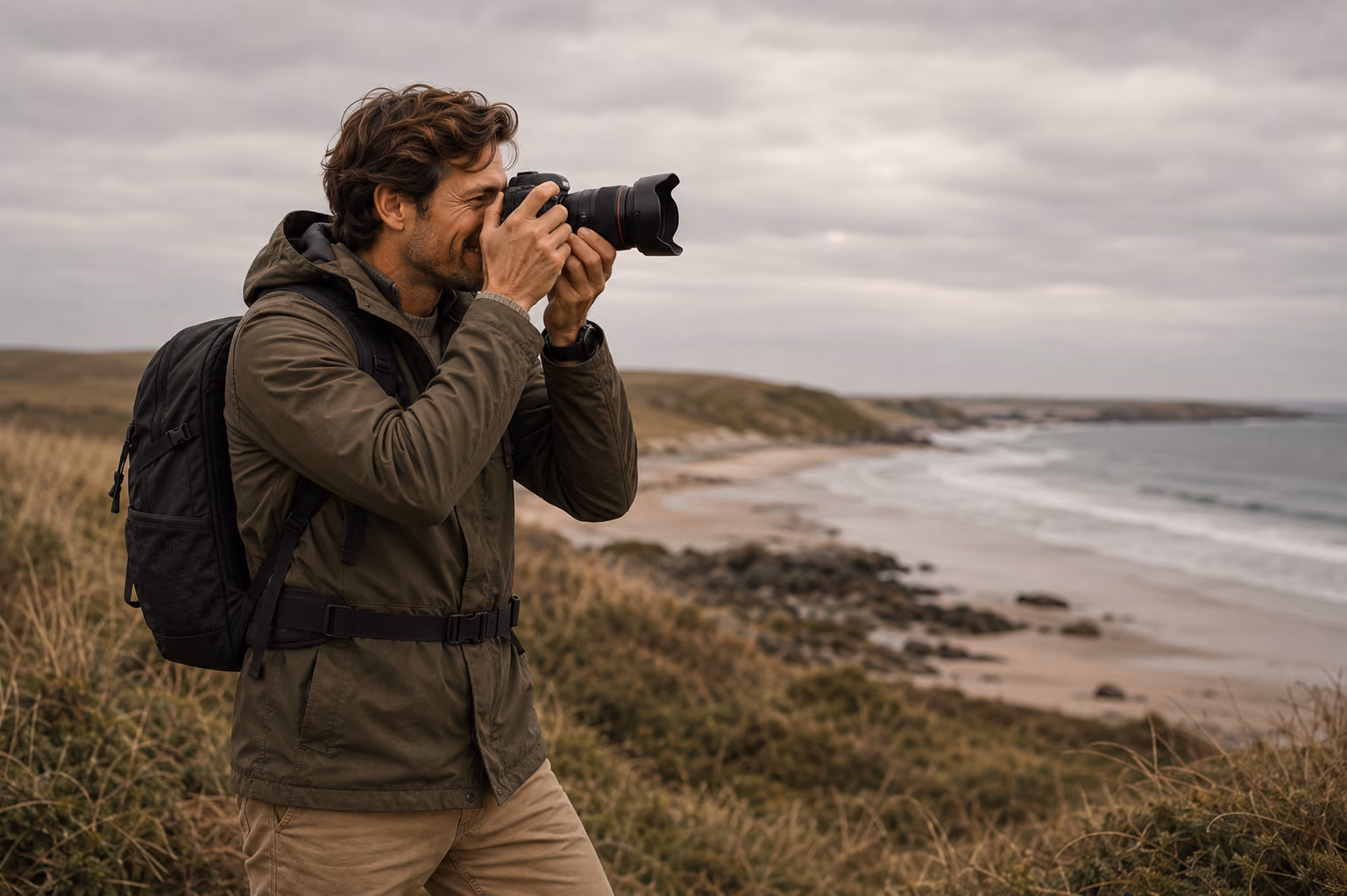 Tom with his camera
