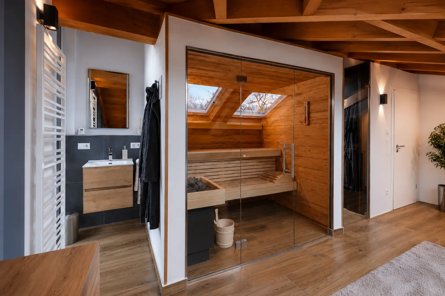 Individuell geplante Sauna für Ihr Zuhause