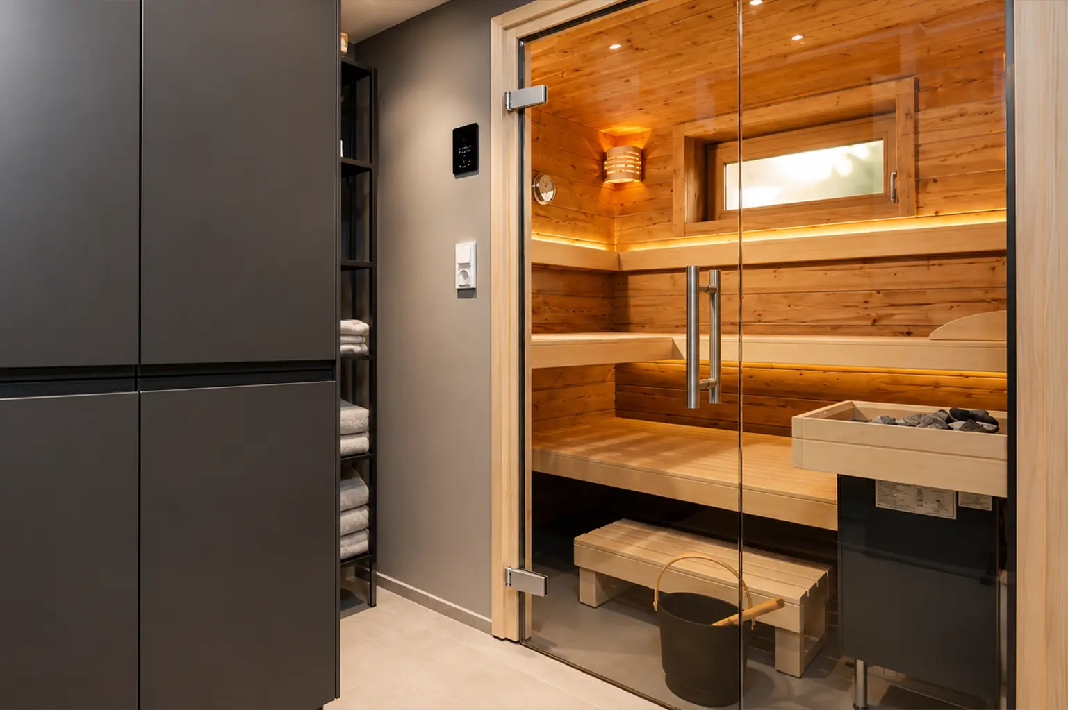 Sauna in einer Immobilie auf Mallorca