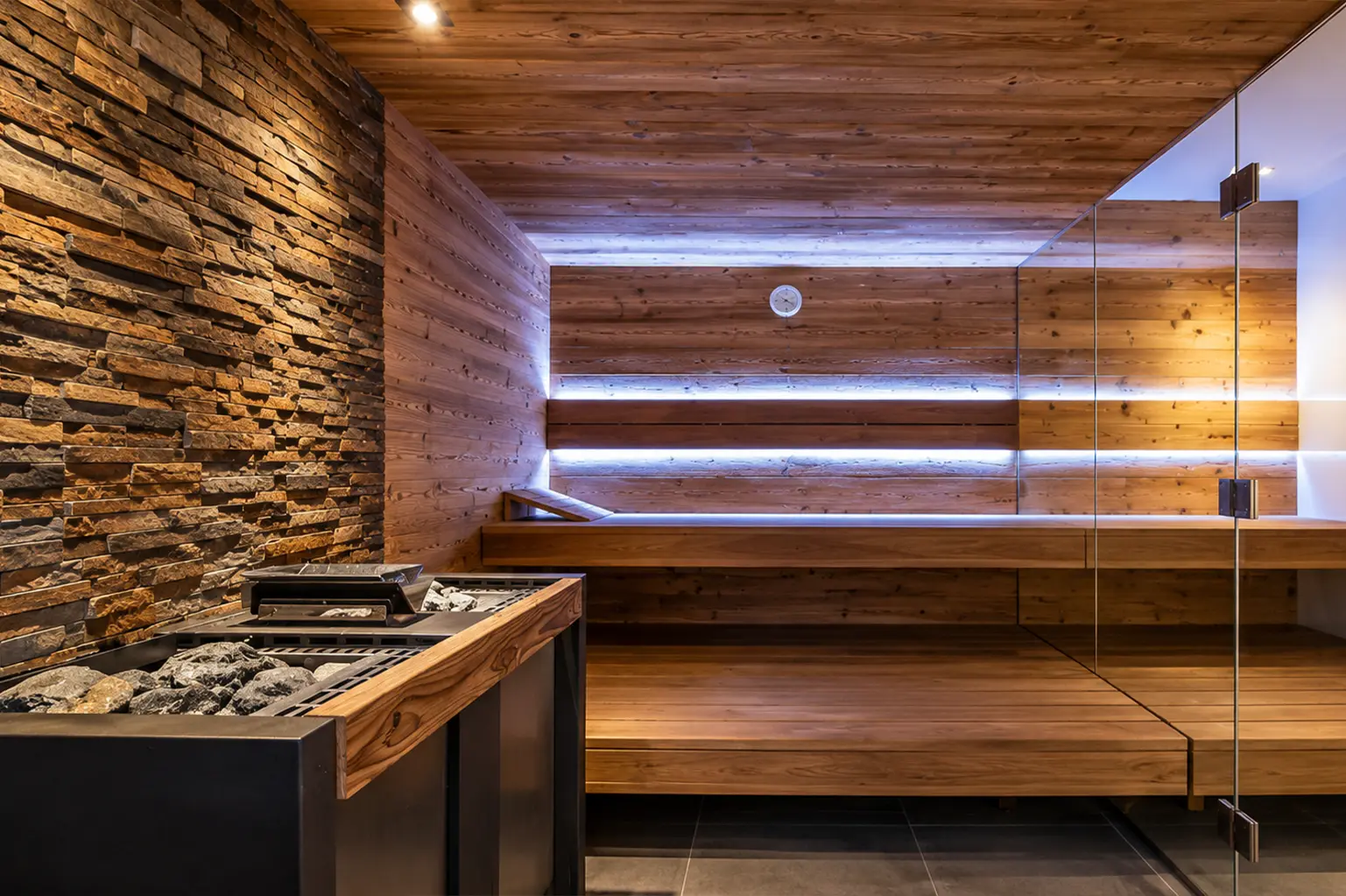 Bio-Sauna in einer Immobilie auf Mallorca