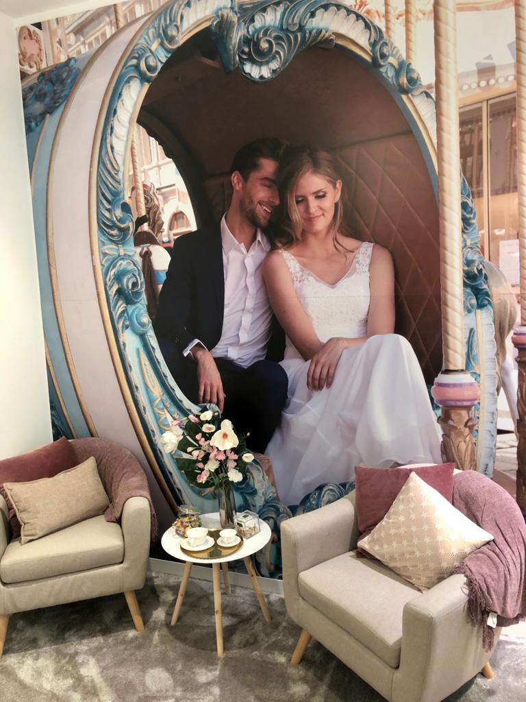 Découvrir la boutique de robes de mariée Émie Saint-Germain